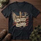 One Nation Under God Cross T-Shirt
