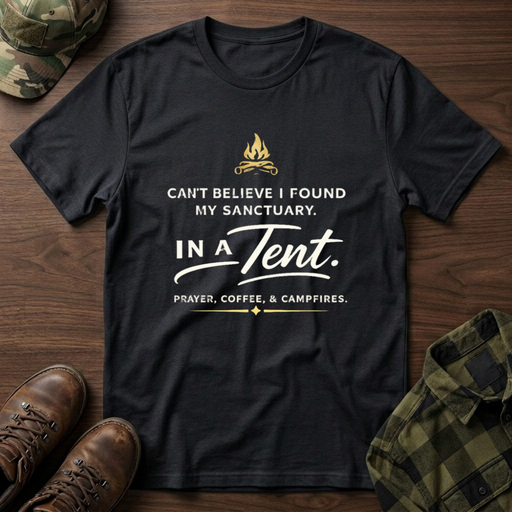 Prayer Coffee Campfires T-Shirt