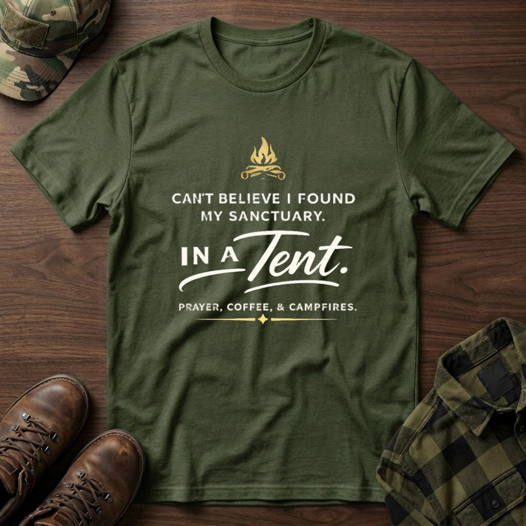 Prayer Coffee Campfires T-Shirt