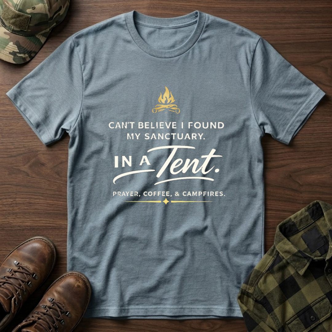 Prayer Coffee Campfires T-Shirt