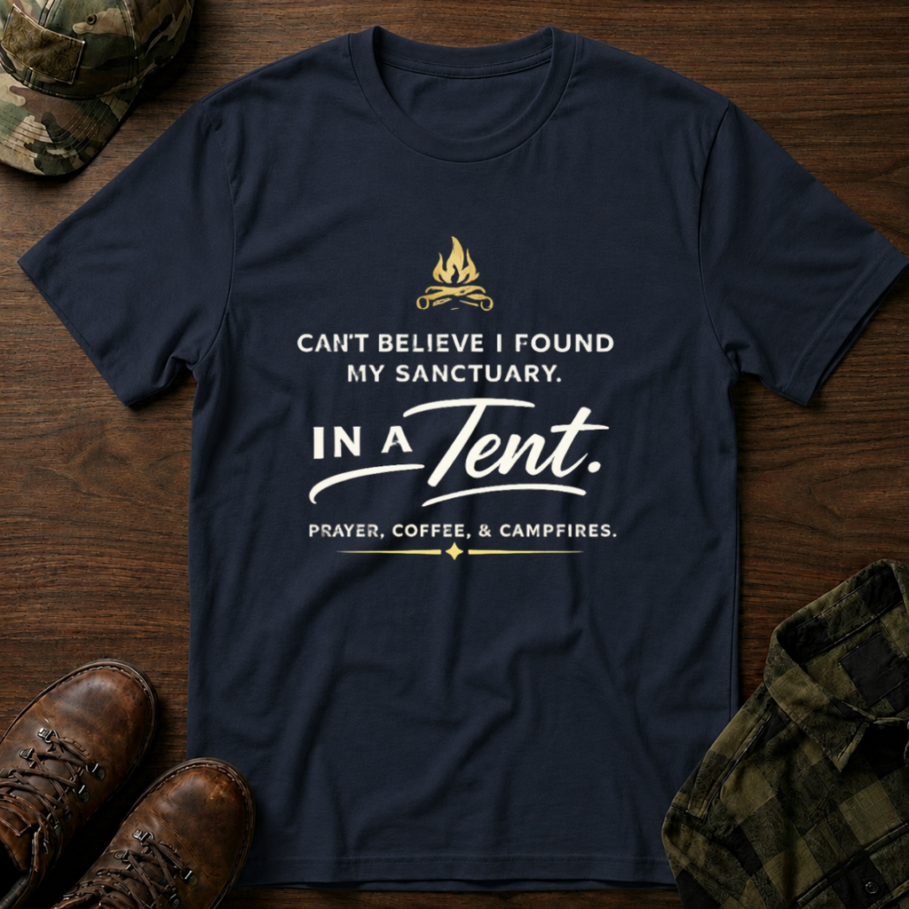 Prayer Coffee Campfires T-Shirt