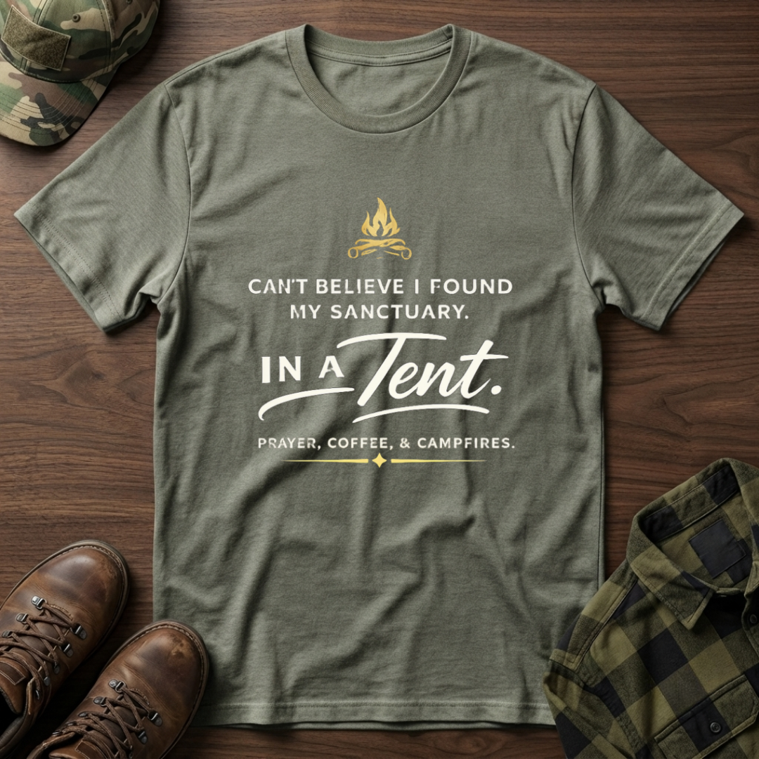 Prayer Coffee Campfires T-Shirt