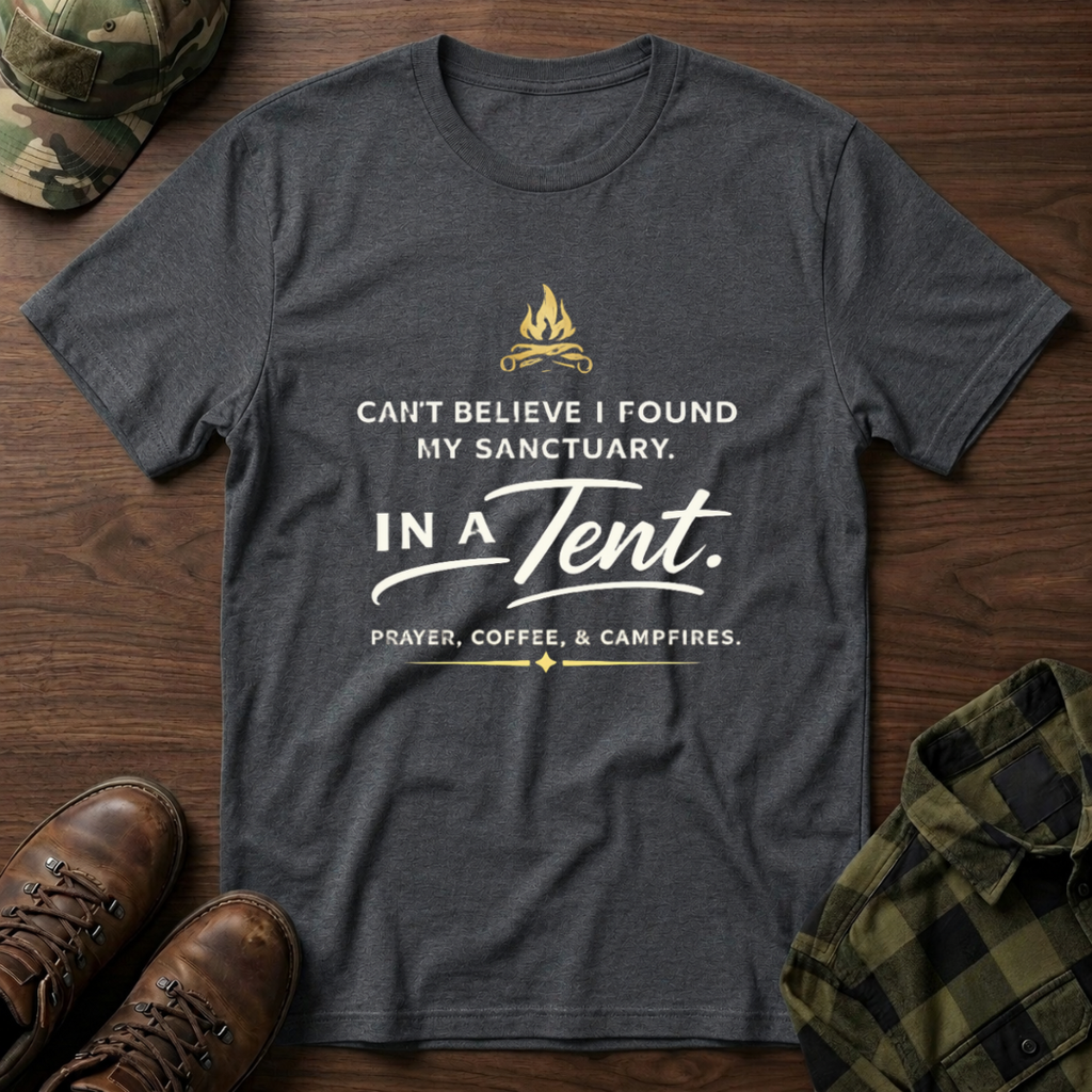 Prayer Coffee Campfires T-Shirt