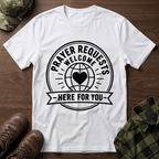 Prayer Request Welcome T-Shirt