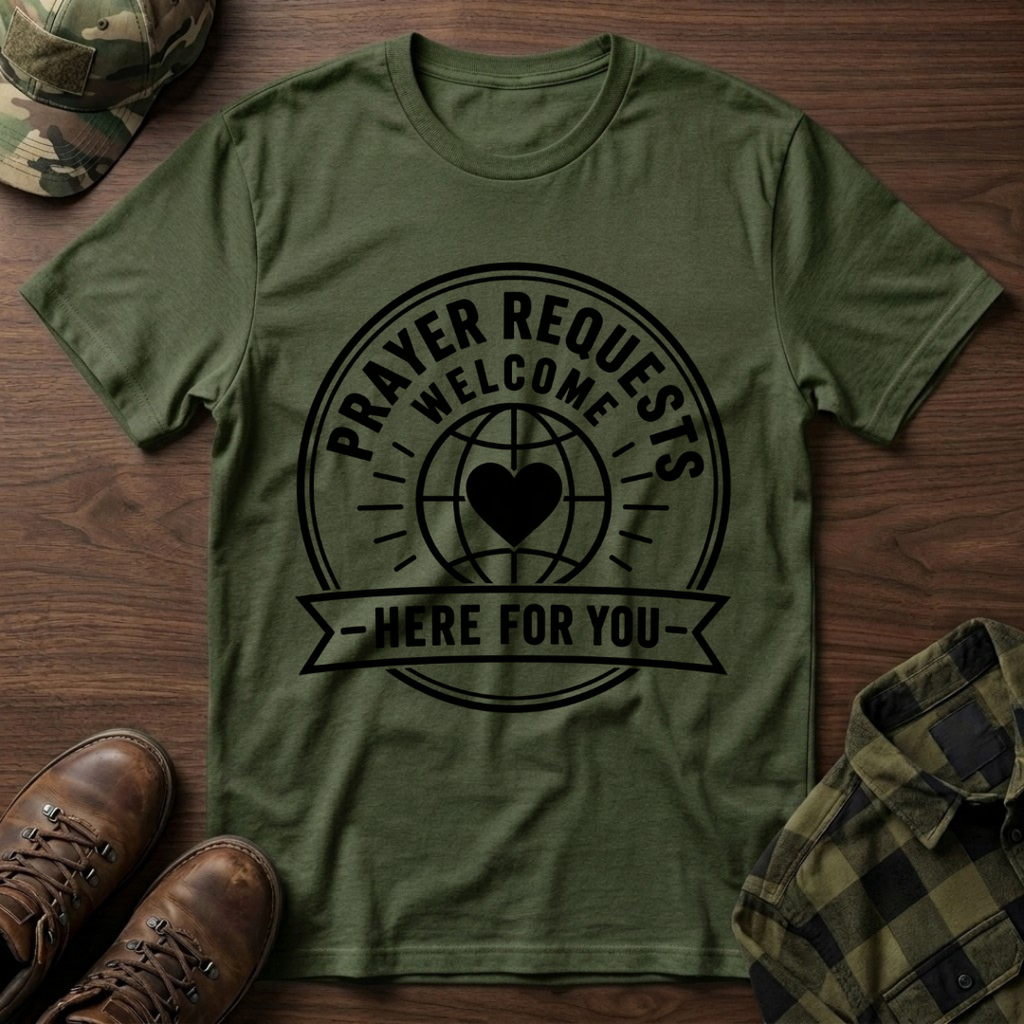 Prayer Request Welcome T-Shirt