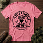 Prayer Request Welcome T-Shirt