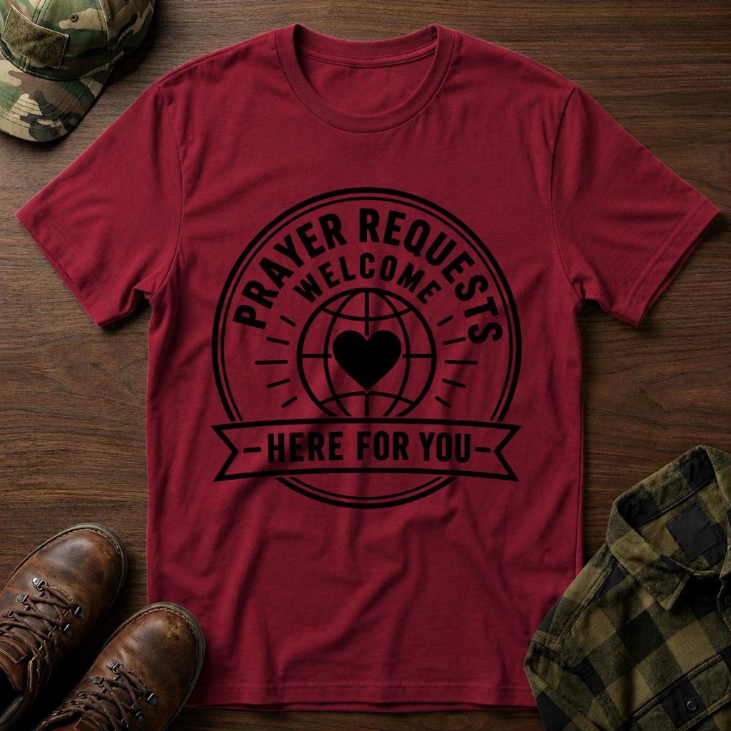 Prayer Request Welcome T-Shirt