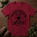 Prayer Request Welcome T-Shirt