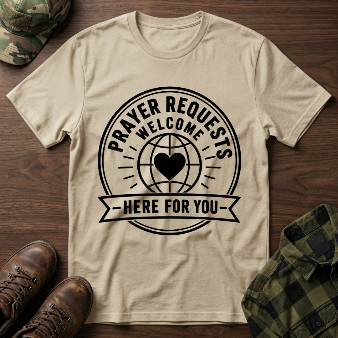 Prayer Request Welcome T-Shirt