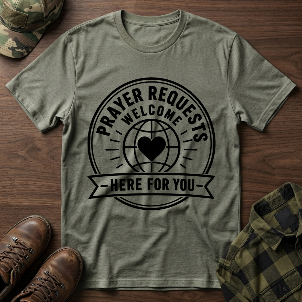 Prayer Request Welcome T-Shirt