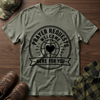 Prayer Request Welcome T-Shirt