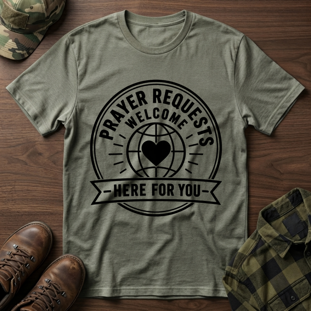 Prayer Request Welcome T-Shirt