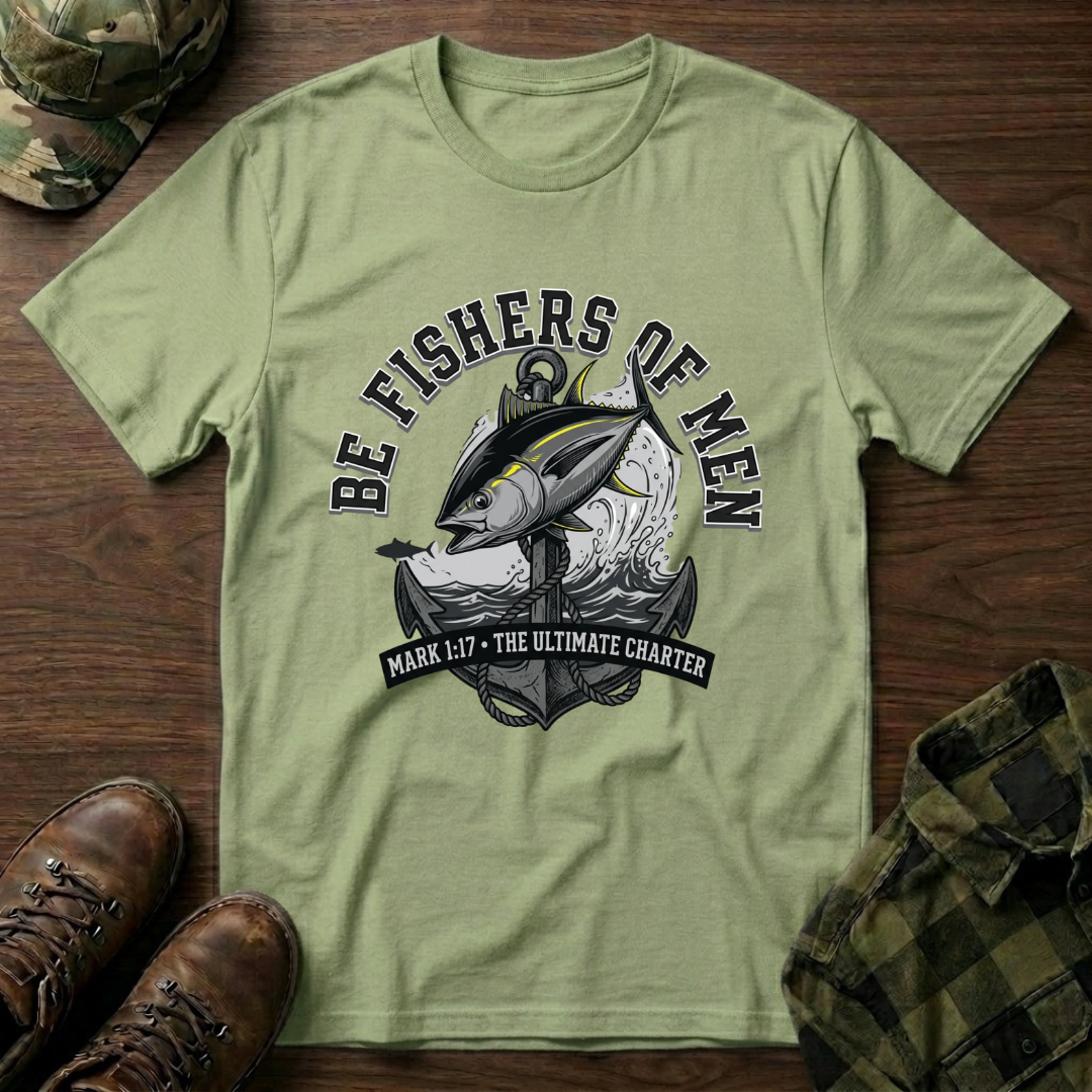 Tuna Anchor Fisher of Men T-Shirt