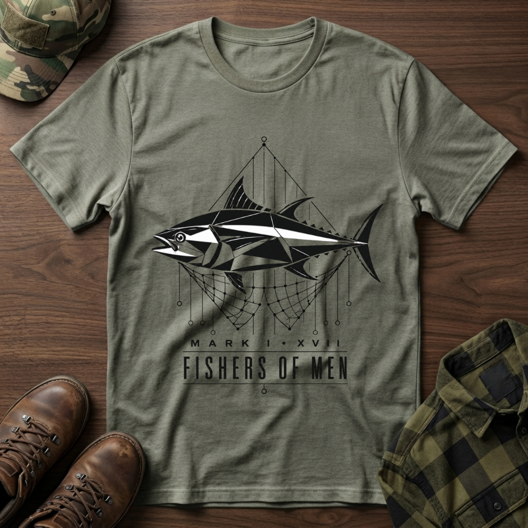 Tuna Nautical Fisher of Men T-Shirt