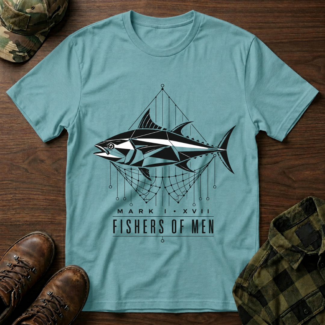 Tuna Nautical Fisher of Men T-Shirt