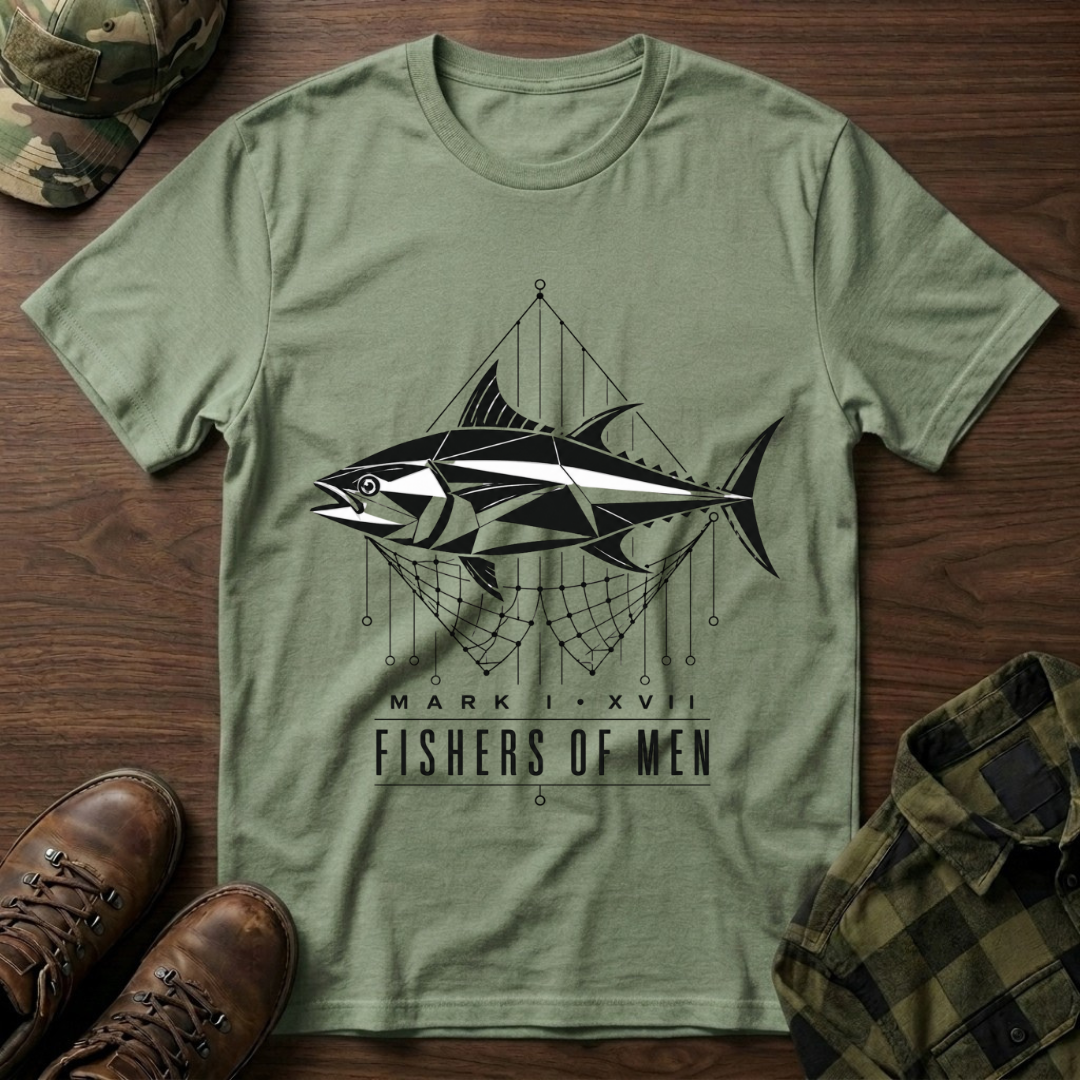 Tuna Nautical Fisher of Men T-Shirt