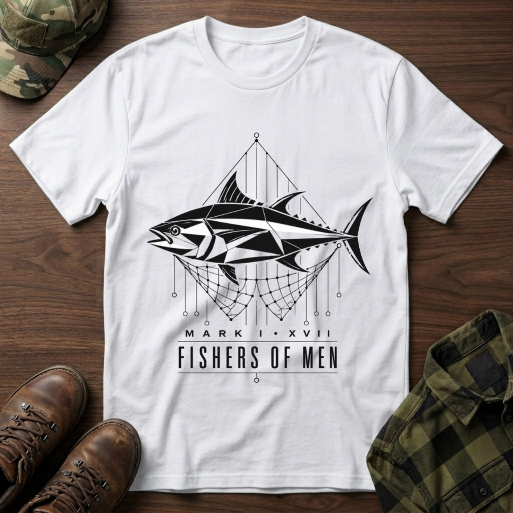Tuna Nautical Fisher of Men T-Shirt