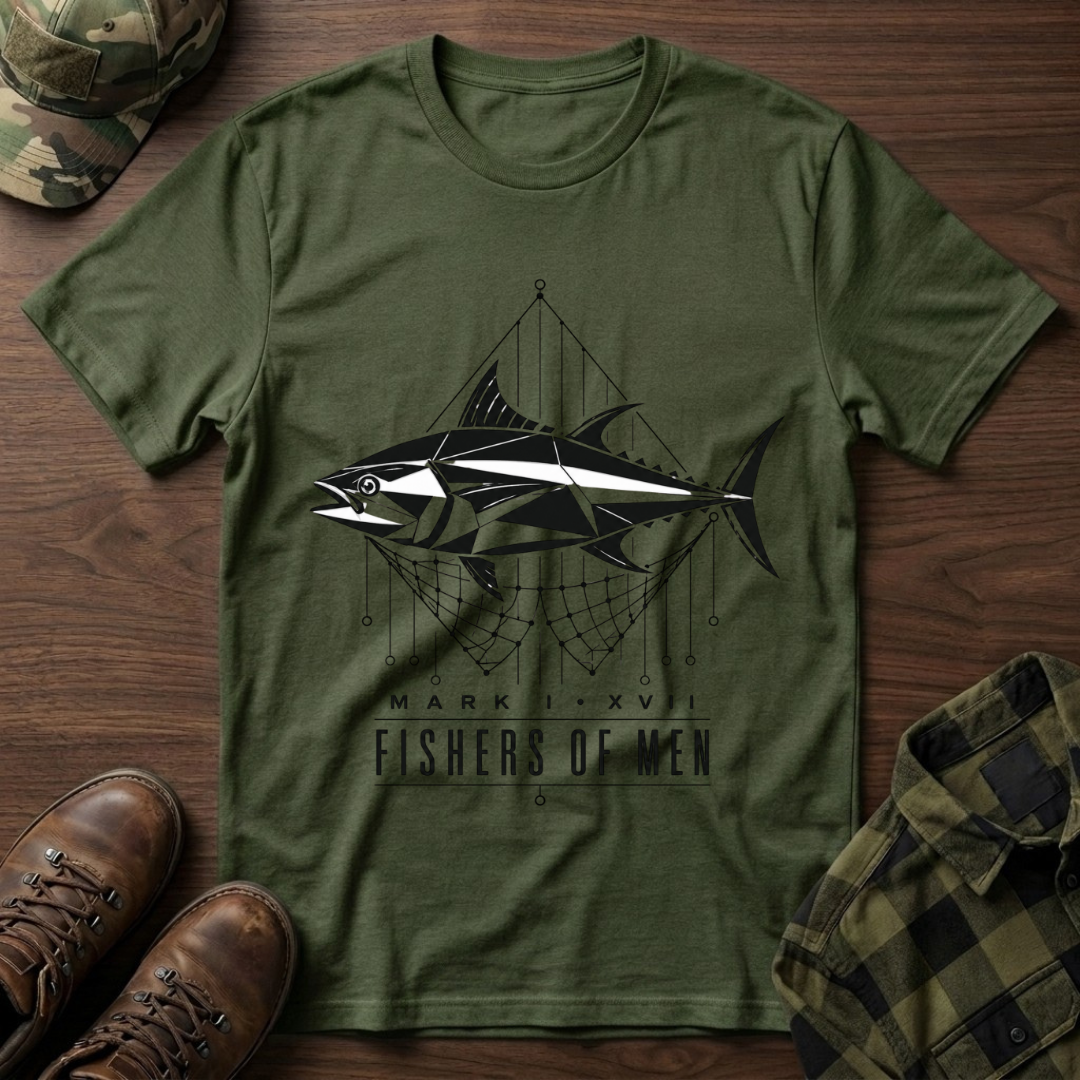Tuna Nautical Fisher of Men T-Shirt
