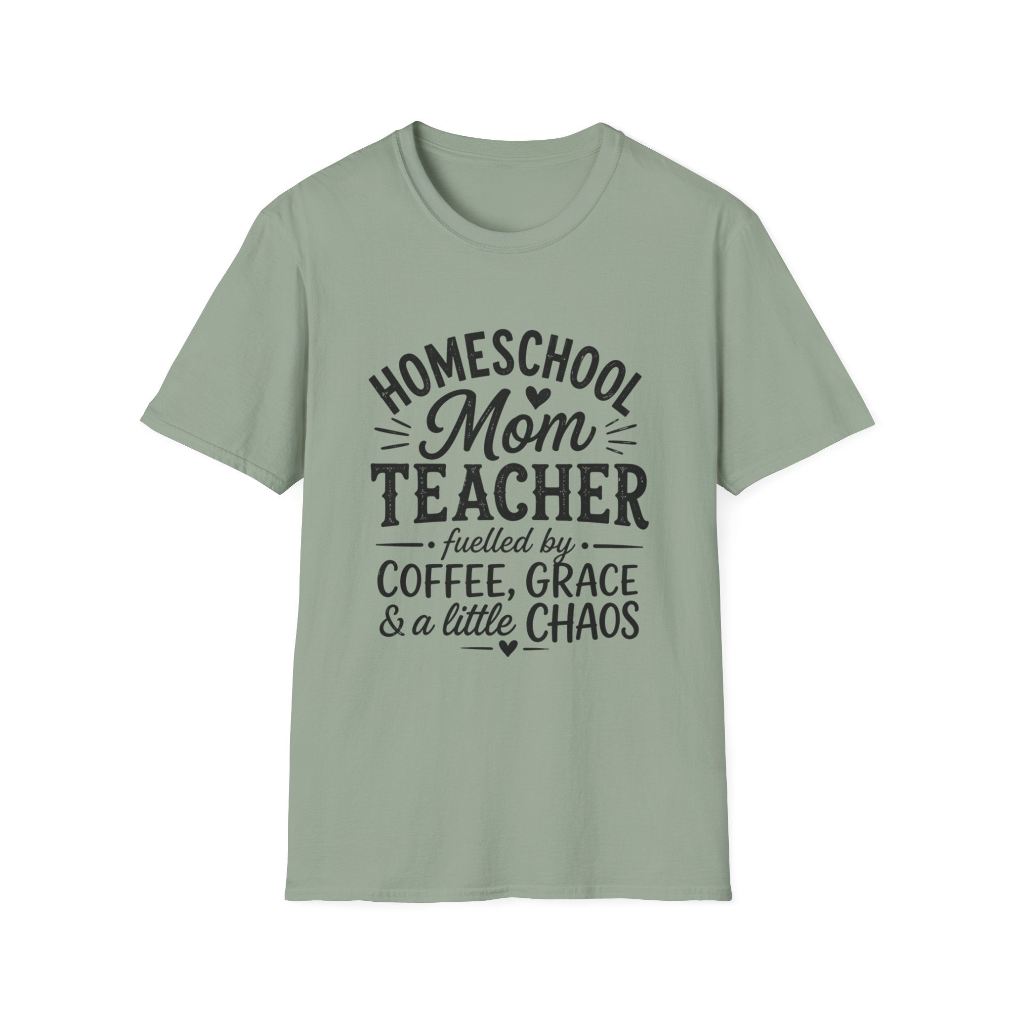 Homeschool Teacher, Coffee, Grace, Chaos T-Shirt
