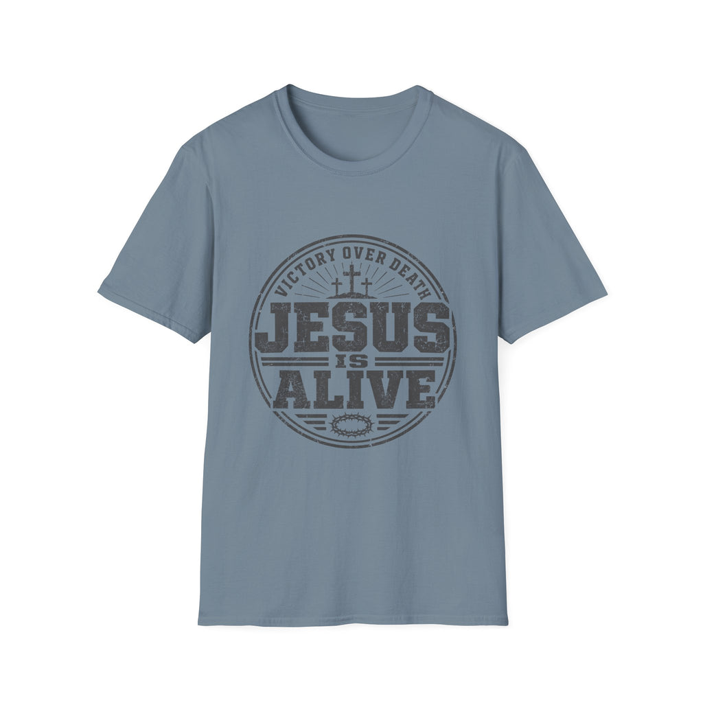 Jesus is Alive Badge T-Shirt
