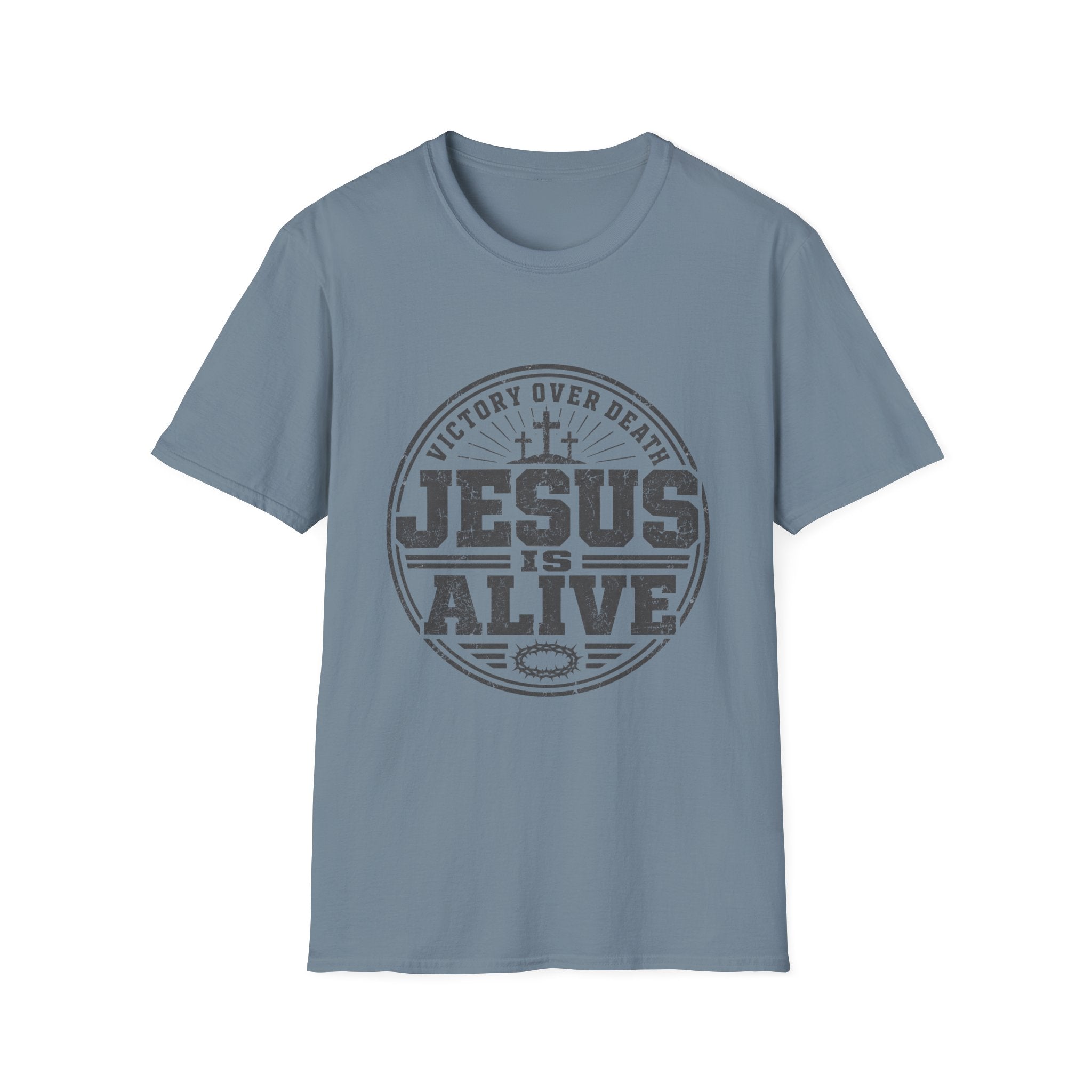 Jesus is Alive Badge T-Shirt