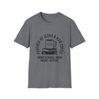 Powered By Jesus and Iced Coffee T-Shirt