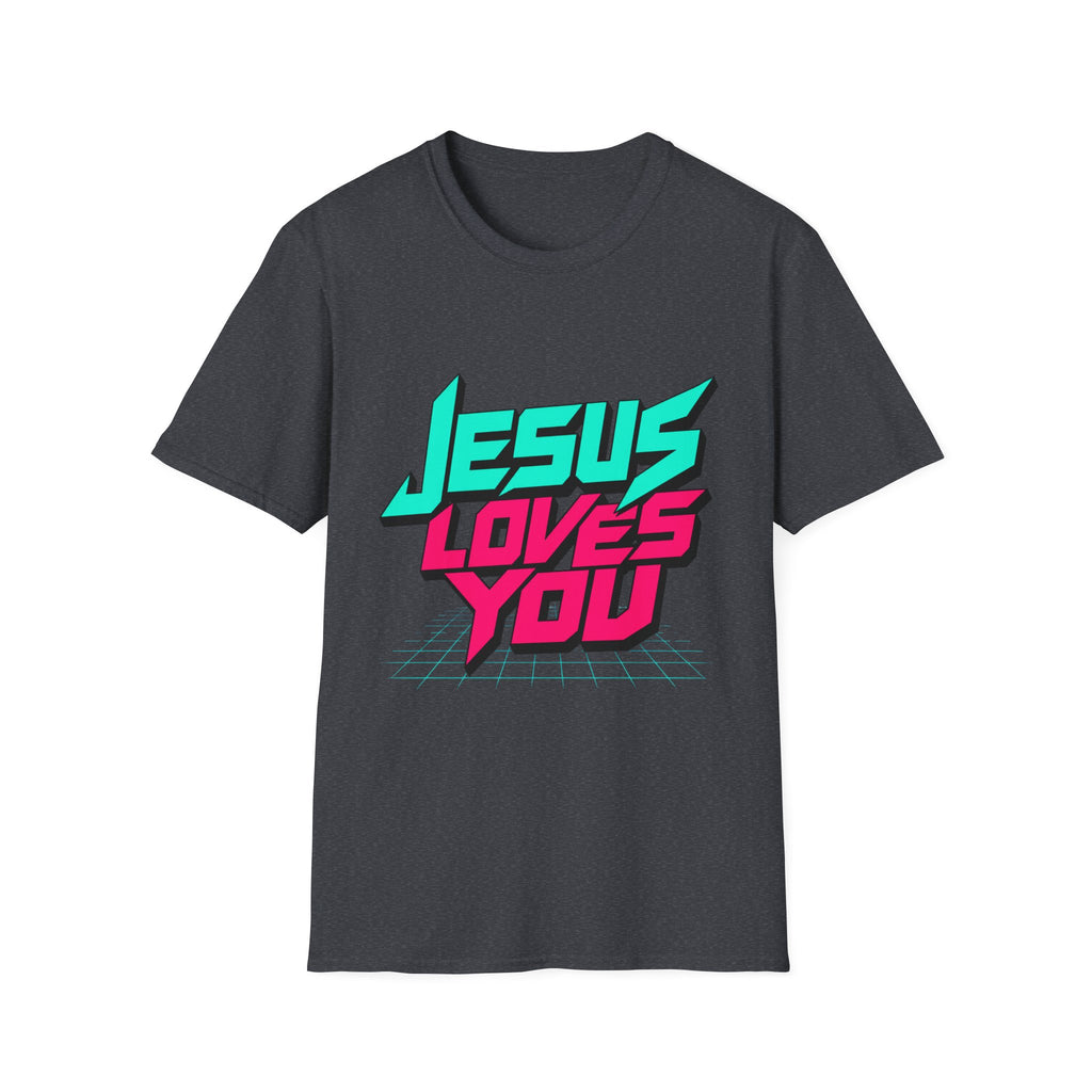 Jesus Loves You Retro T-Shirt