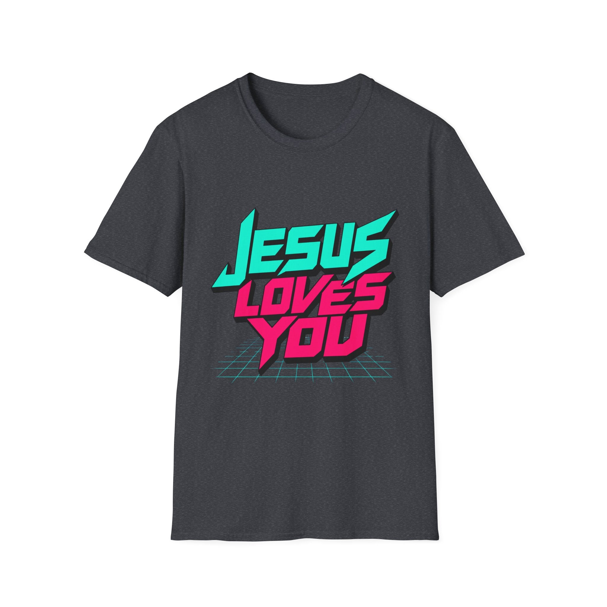 Jesus Loves You Retro T-Shirt