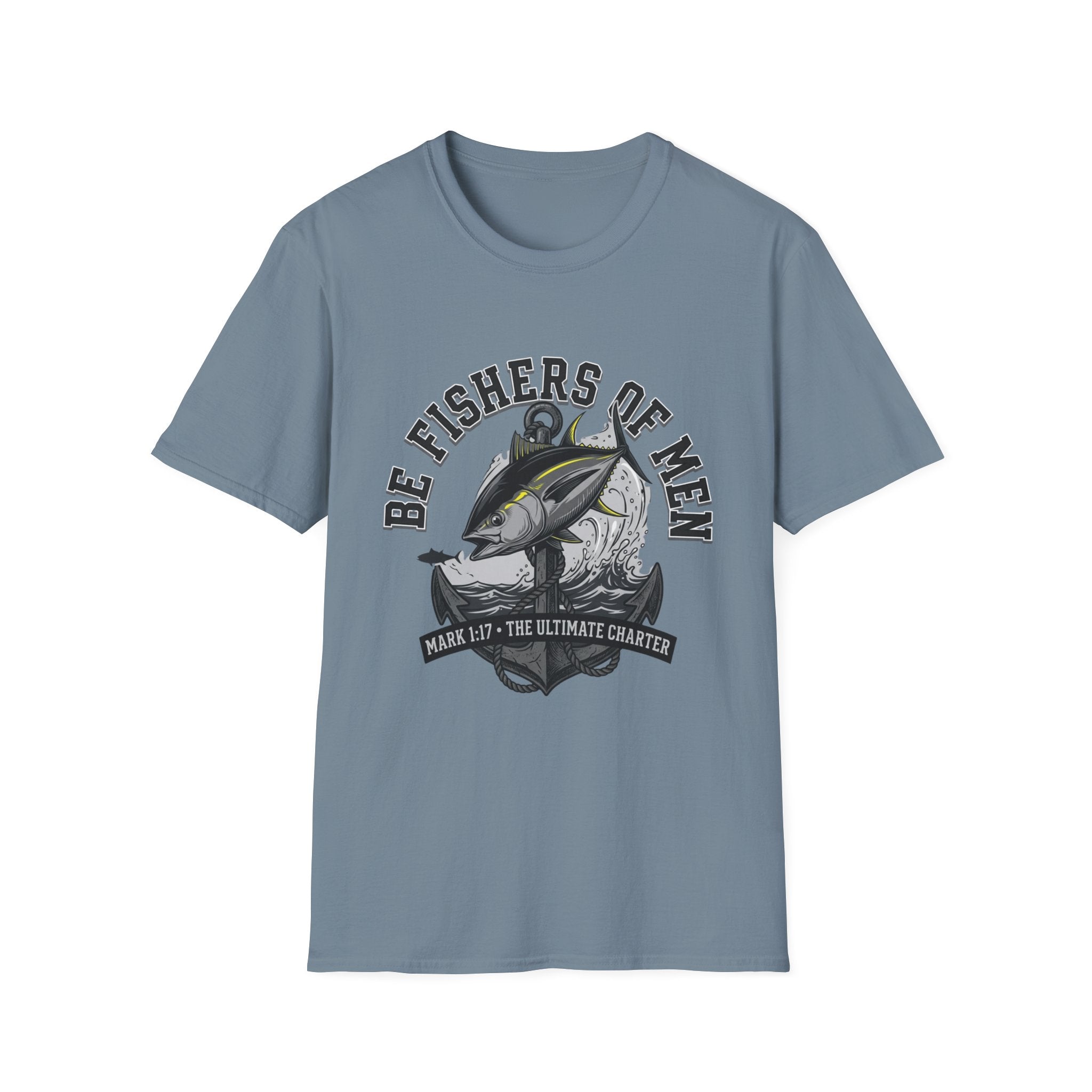 Tuna Anchor Fisher of Men T-Shirt