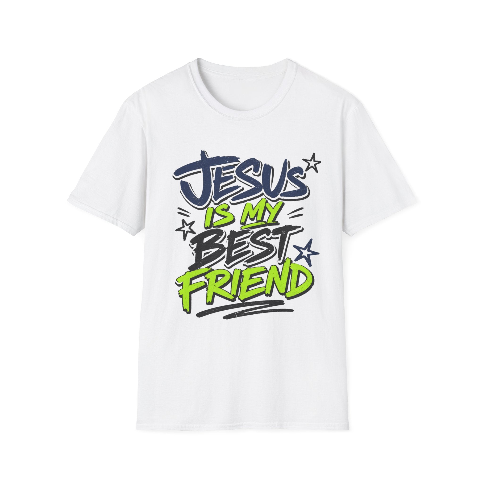 Jesus is My Best Friend Graffiti T-Shirt