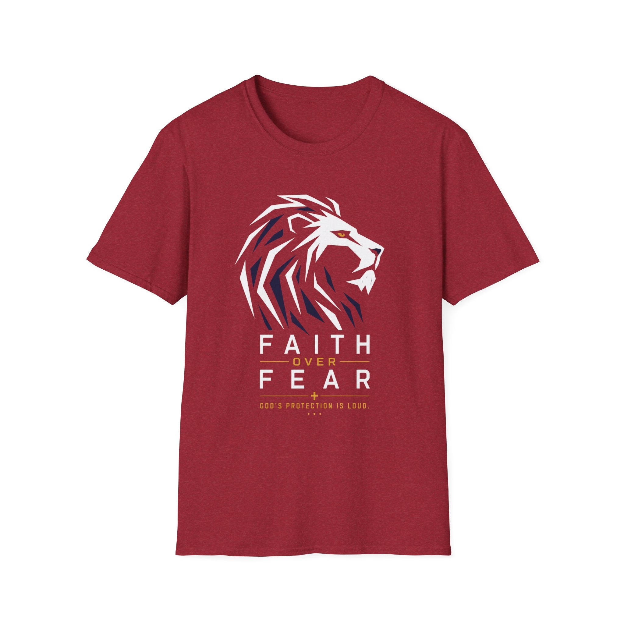 Lion of Judah Faith over Fear T-Shirt