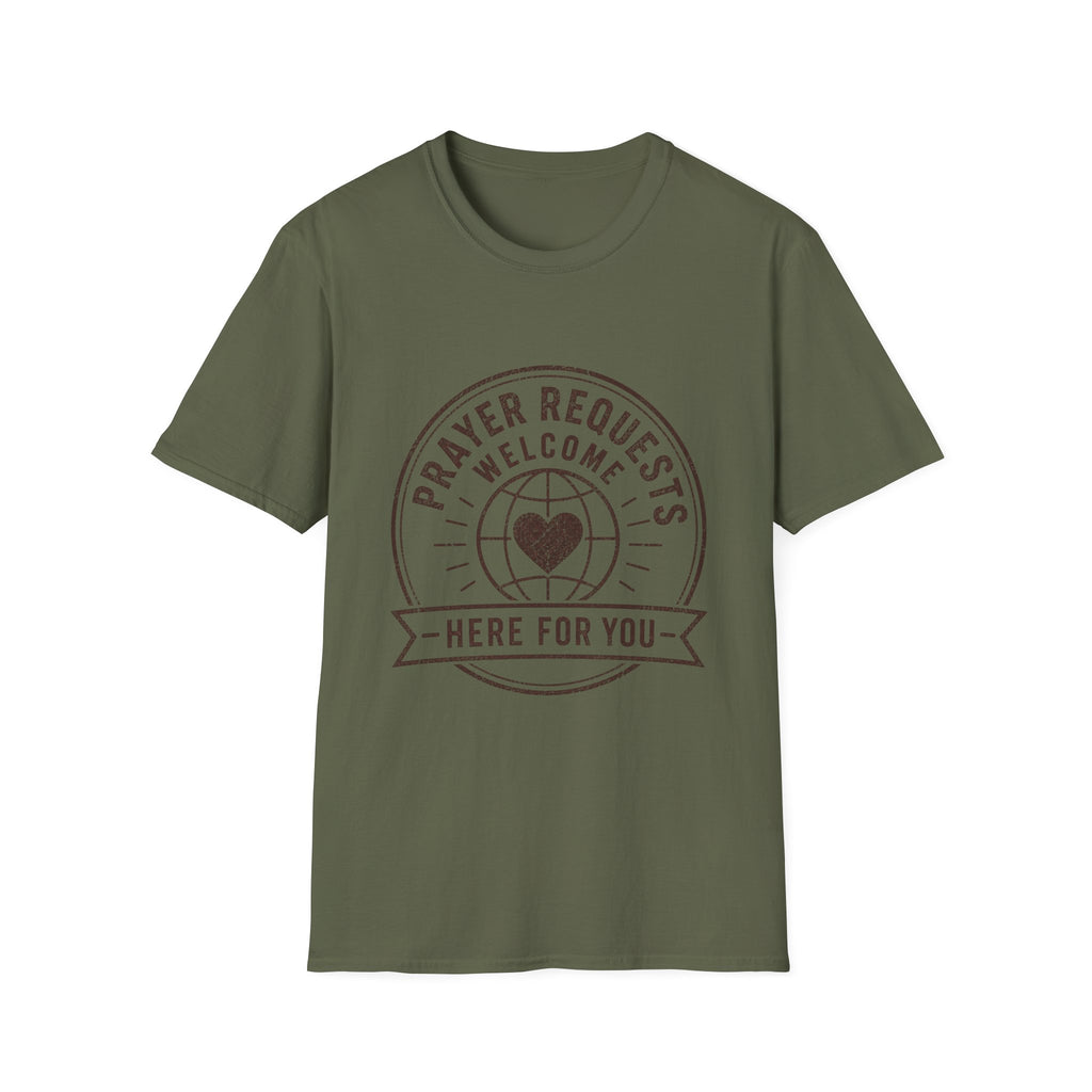 Prayer Request Welcome T-Shirt