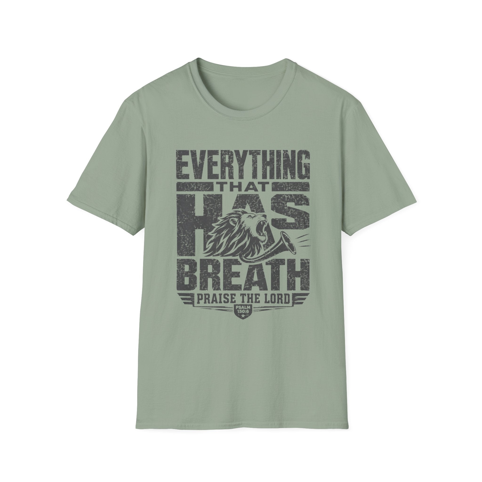 Let Everything that has Breath Praise the Lord Lion T-Shirt
