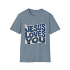 Jesus Loves You Wave T-Shirt
