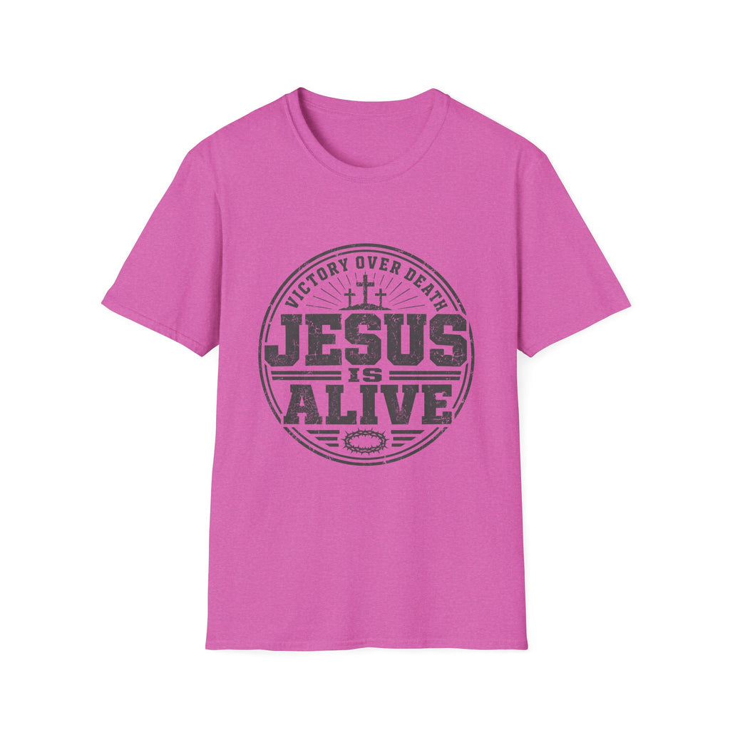 Jesus is Alive Badge T-Shirt