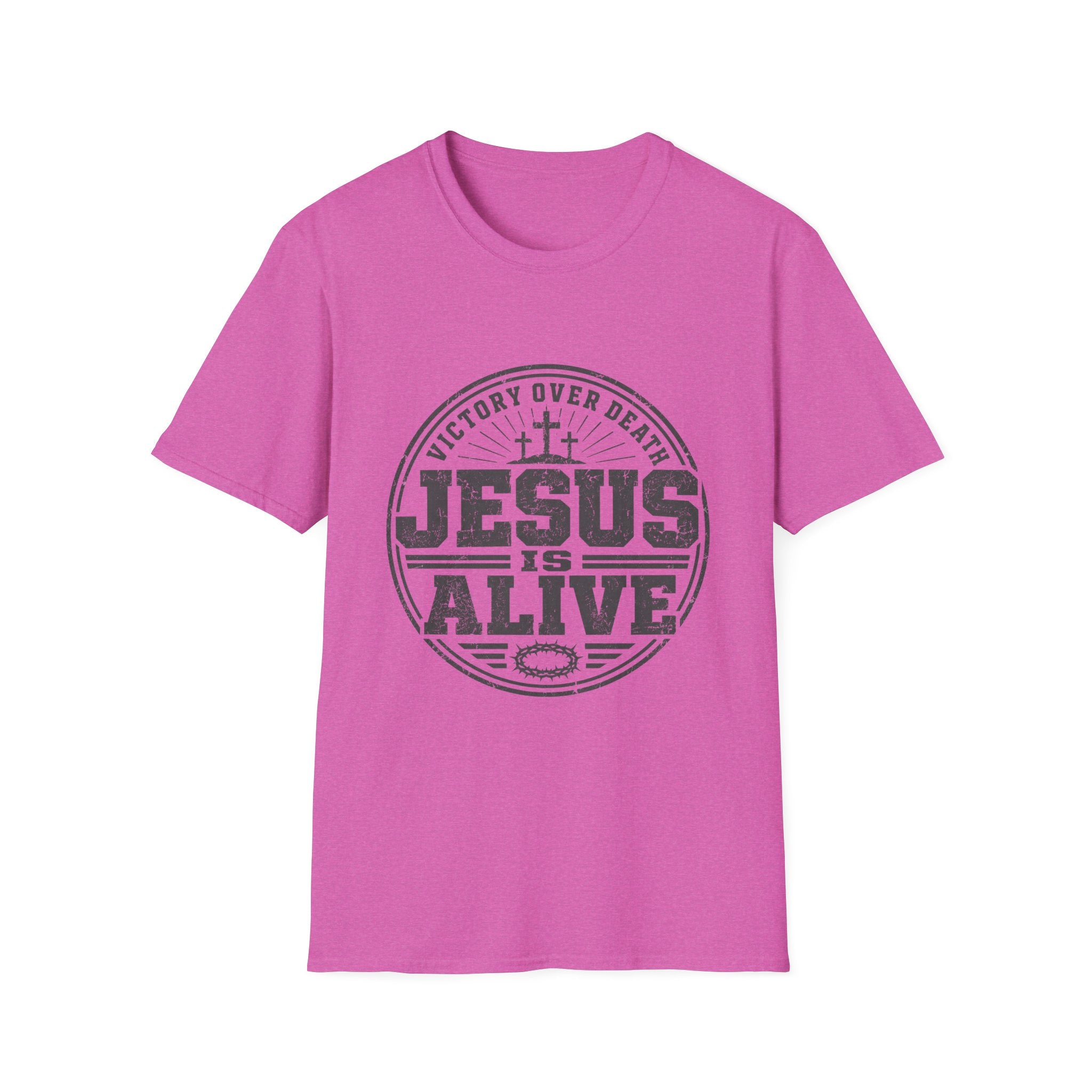 Jesus is Alive Badge T-Shirt