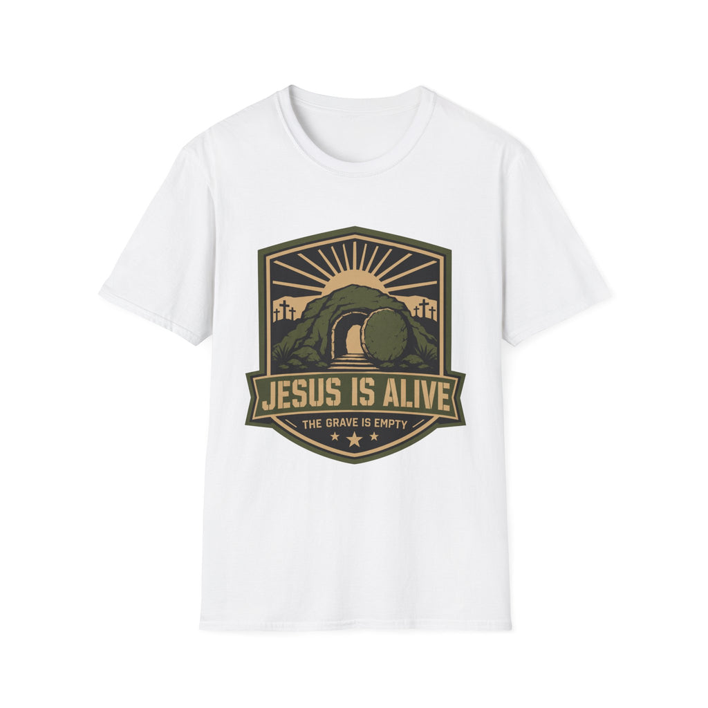 Jesus Is Alive Empty Tomb T-Shirt
