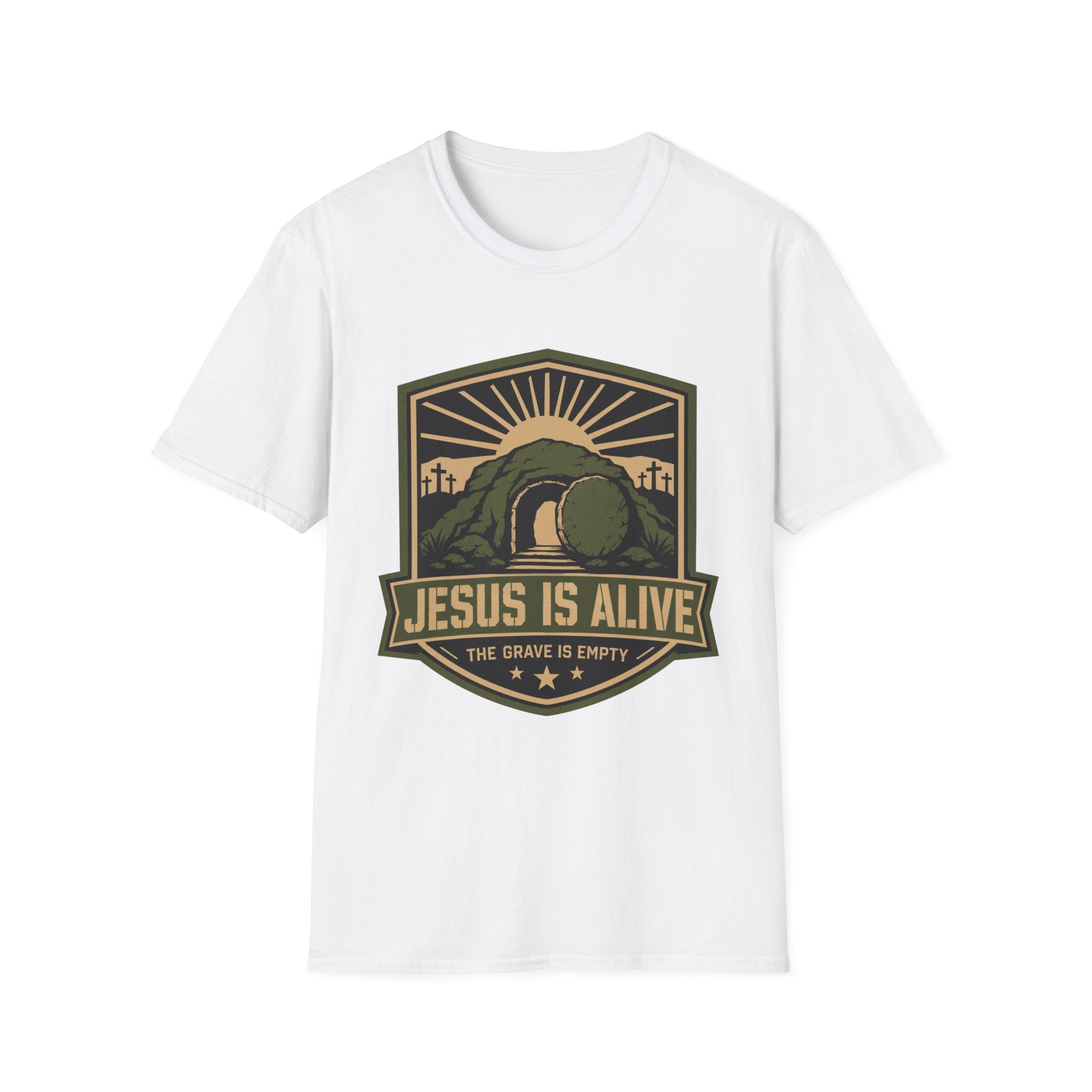 Jesus Is Alive Empty Tomb T-Shirt
