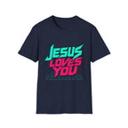 Jesus Loves You Retro T-Shirt
