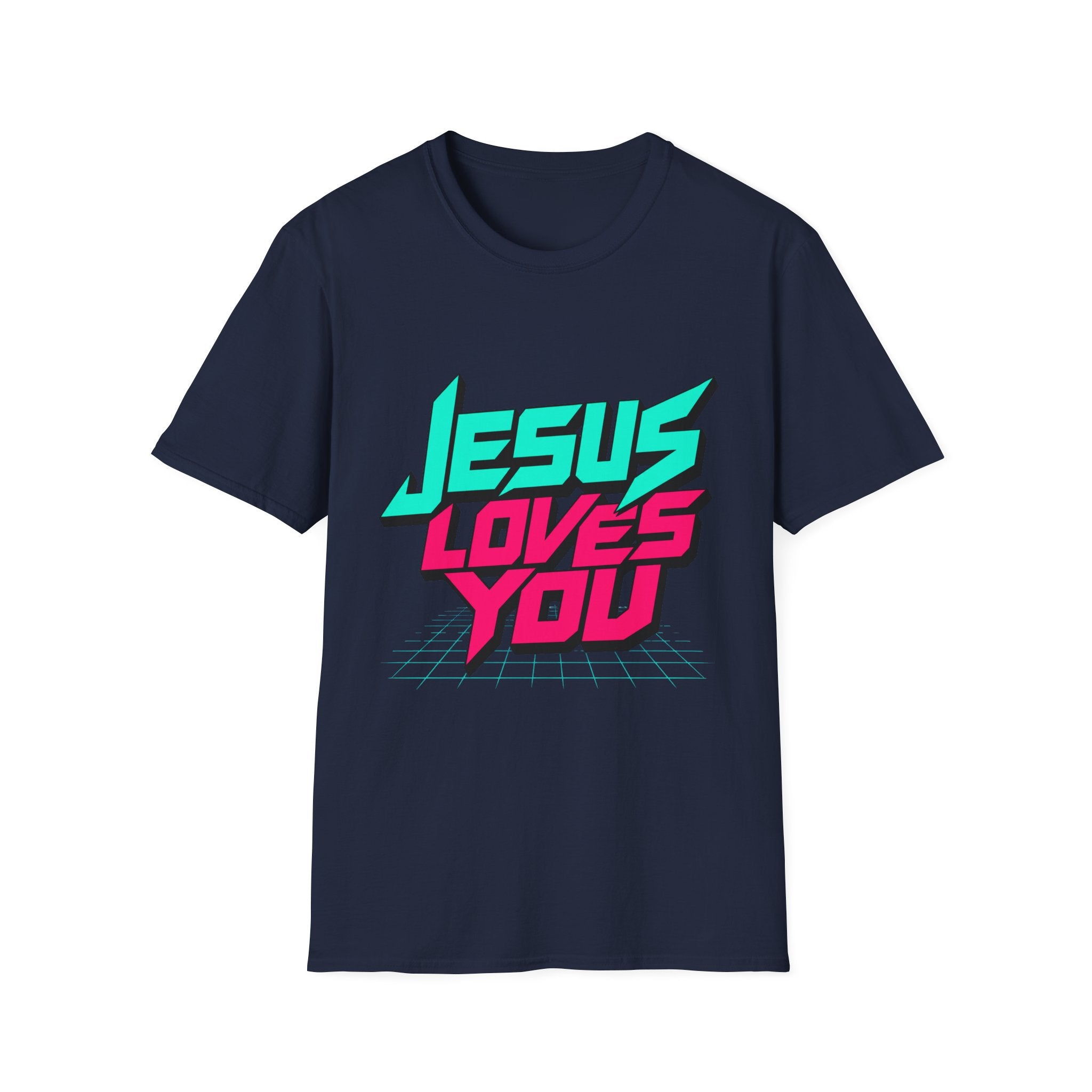 Jesus Loves You Retro T-Shirt