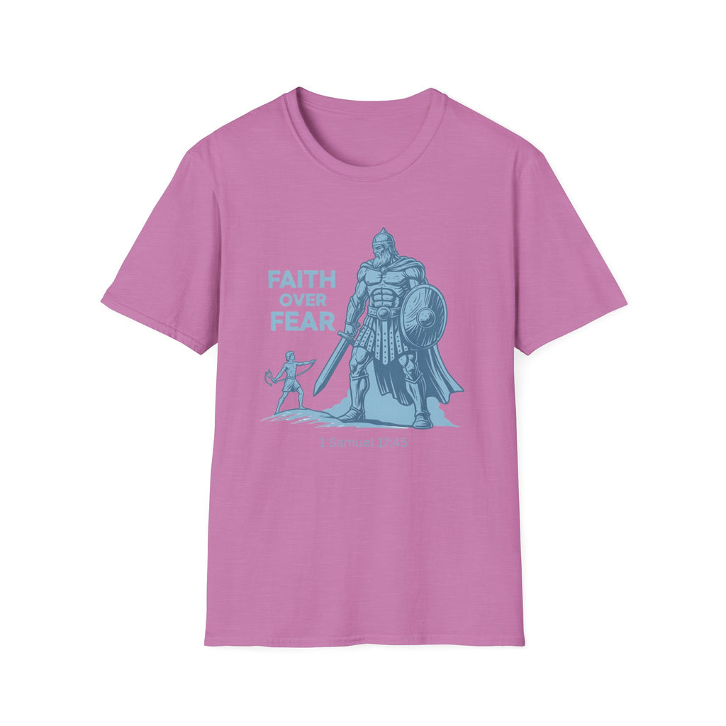 David And Goliath Faith over Fear T-Shirt