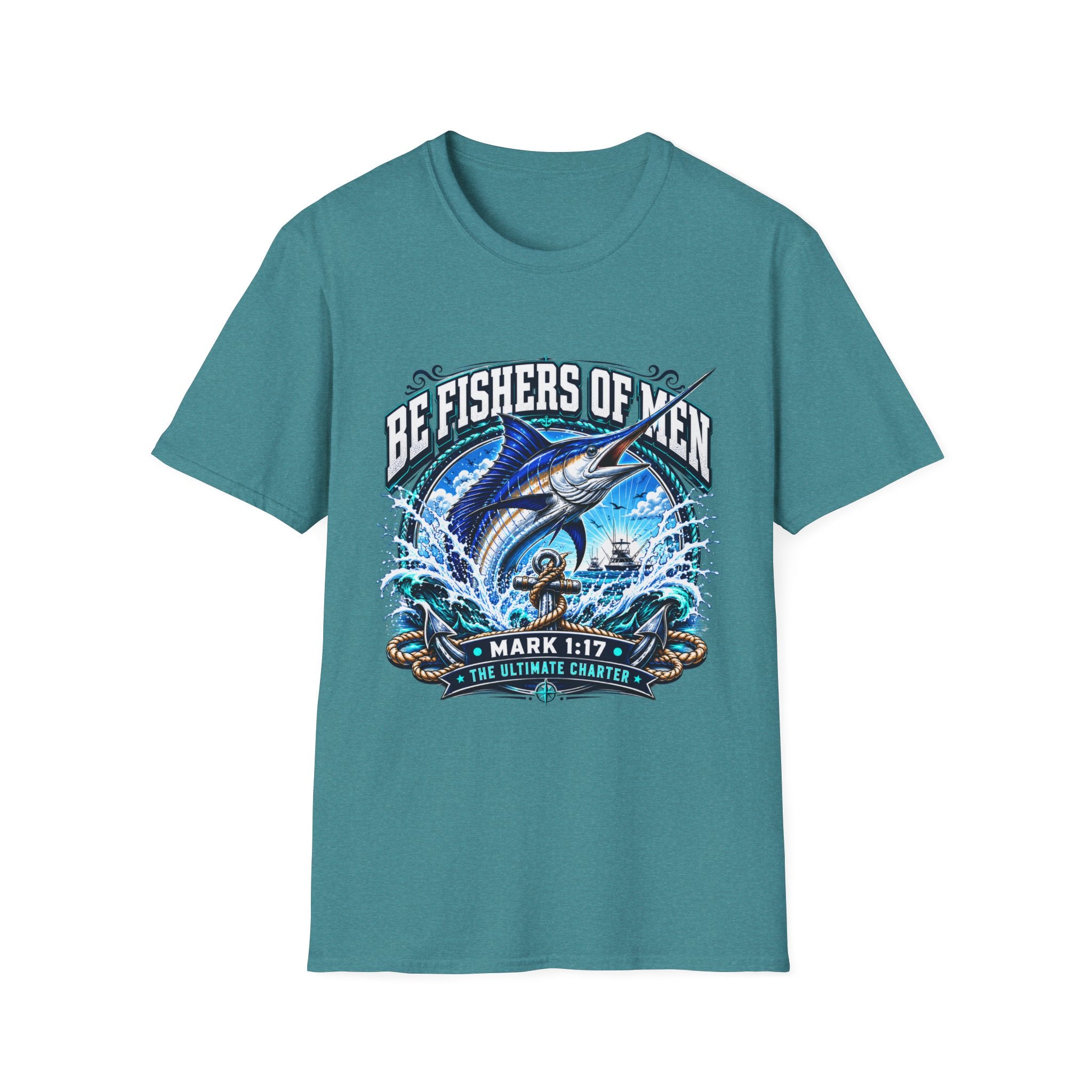 Be Fishers of Men Marlin T-Shirt