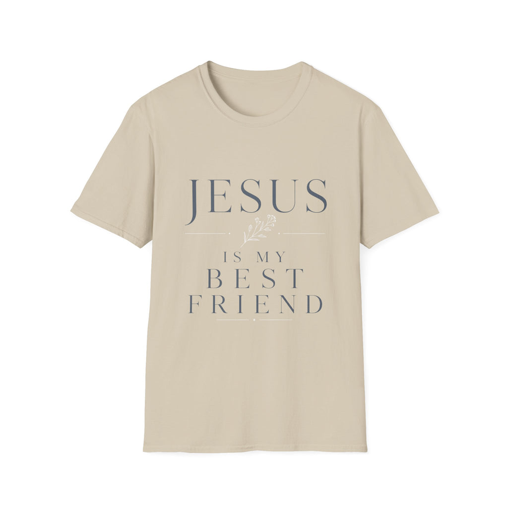 Jesus is My Best Friend Floral T-Shirt