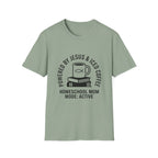 Powered By Jesus and Iced Coffee T-Shirt