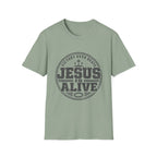 Jesus is Alive Badge T-Shirt