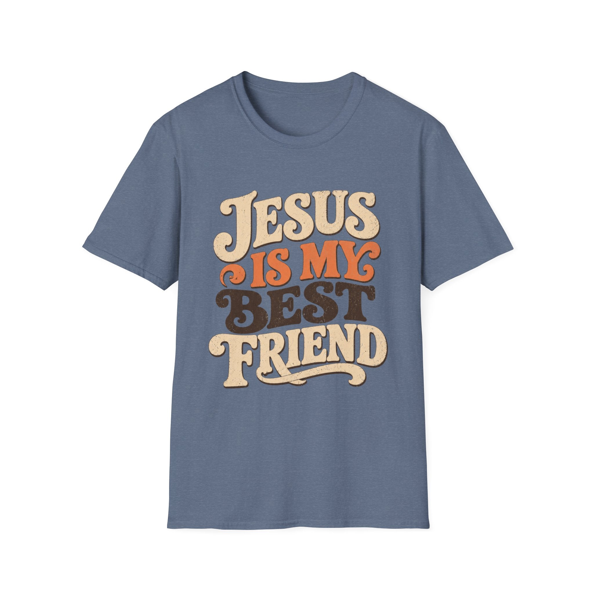 Jesus is My Best Friend 70s T-Shirt