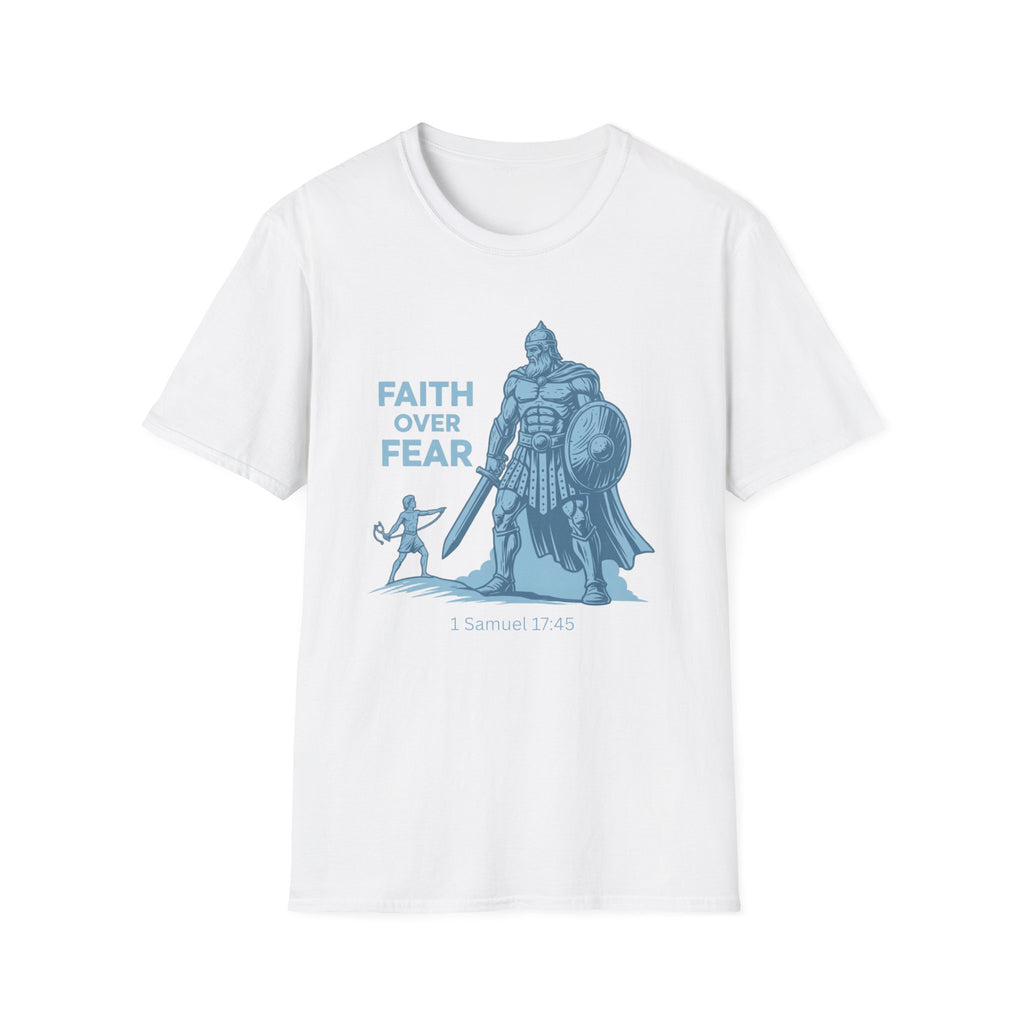 David And Goliath Faith over Fear T-Shirt