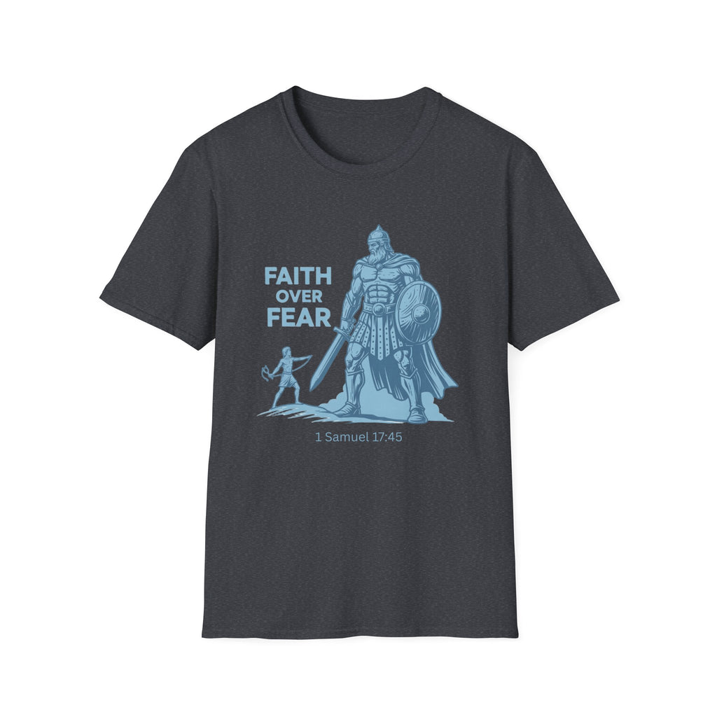 David And Goliath Faith over Fear T-Shirt