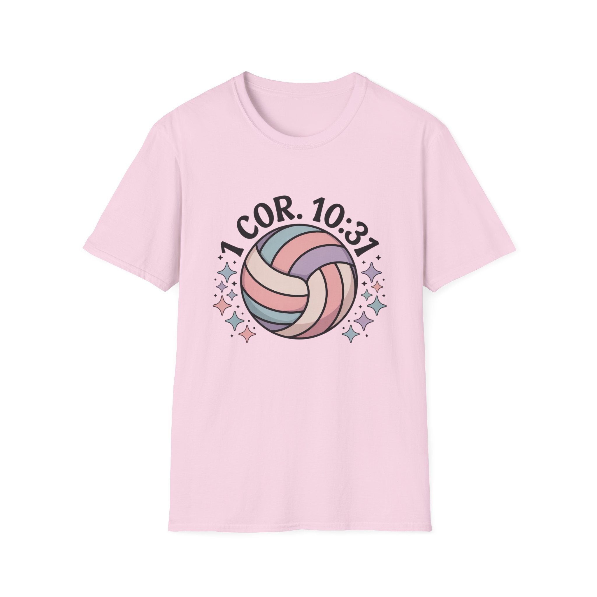 1 Corinthians 10:31 Volleyball  T-Shirt