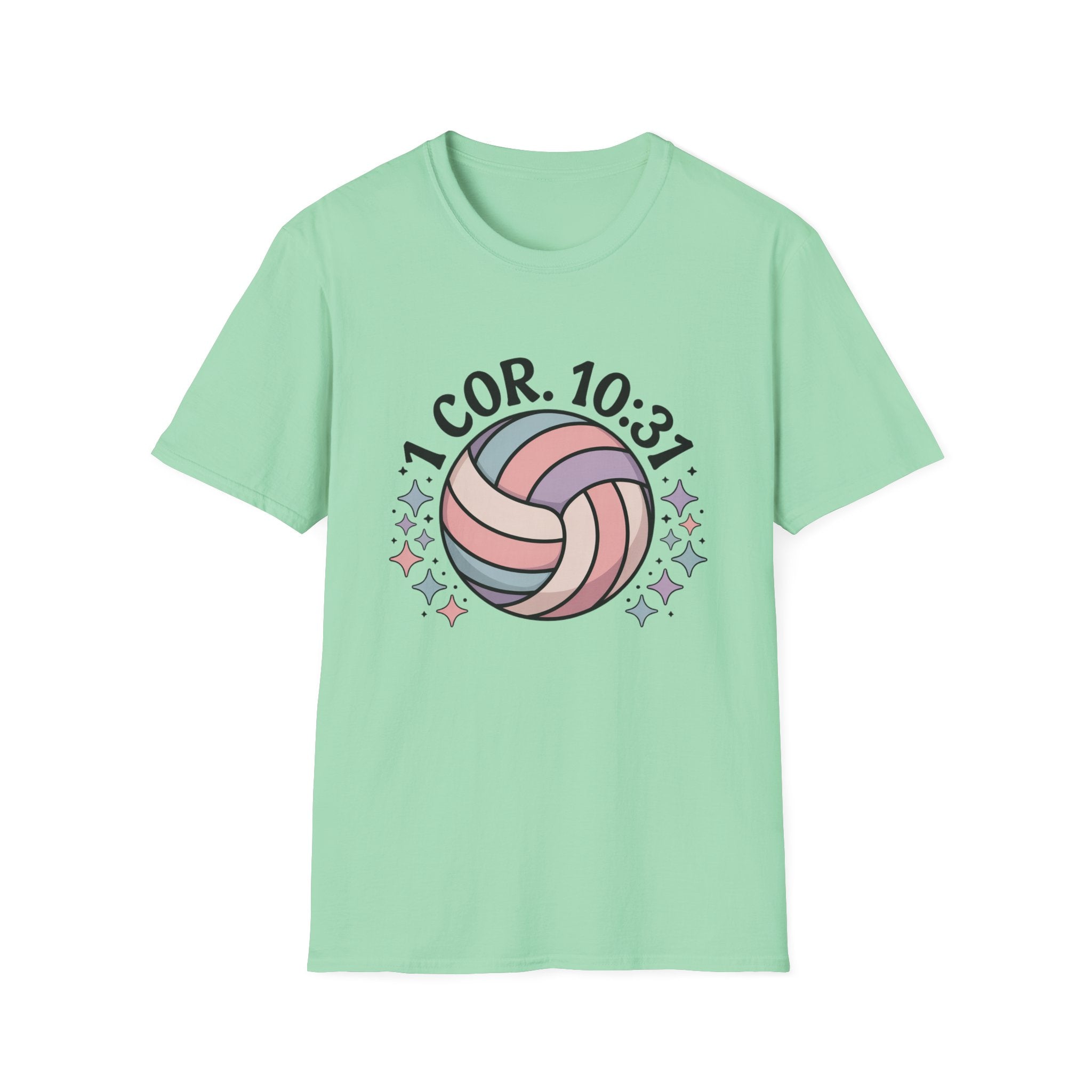 1 Corinthians 10:31 Volleyball  T-Shirt